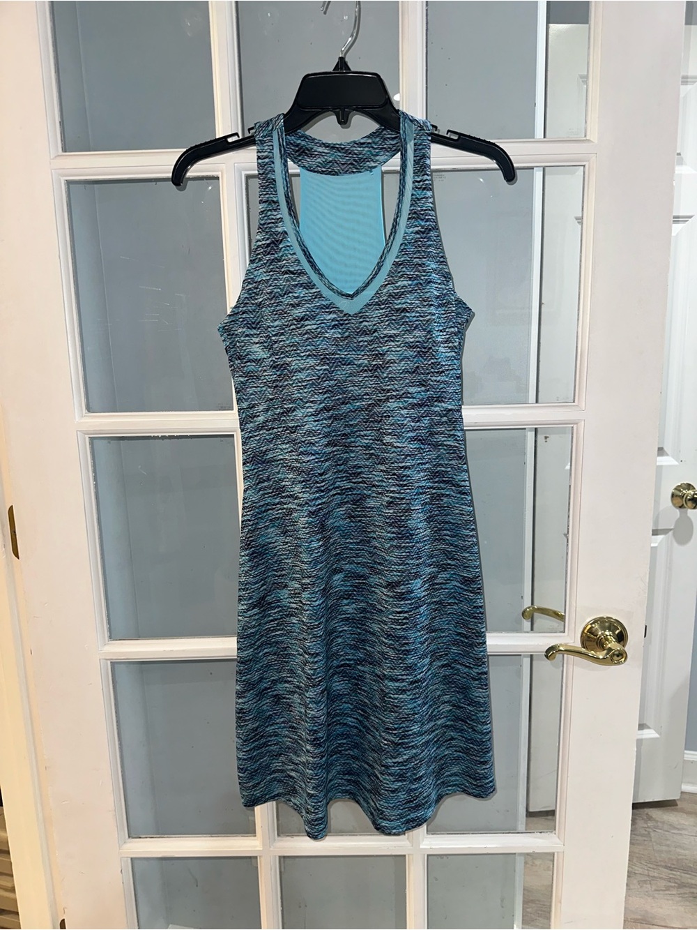 MPG Women's Size Small Athletic Dress Blue Beach Resort Vacation Cruise Parks